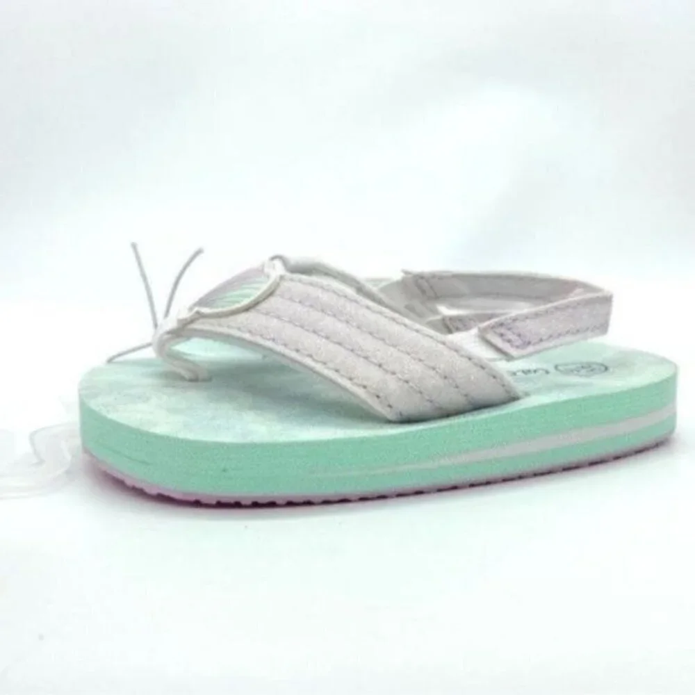 Cat & Jack Toddler Girls Mermaid Flip Flop Sandals New